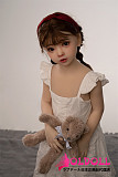AXBDOLL 110cm バスト平ら  #A169ヘッド 掲載画像がリアルメイク塗装加工あり ロリ系TPEラブドール