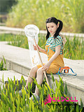 WAXDOLL  フルシリコン製   130cm AAカップ+G36 等身大ロリー系リアルラブドール
