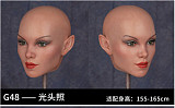 WAXDOLL ヘッド単体 頭のみ フルシリコン製  等身大リアルラブドール
