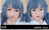 WAXDOLL ヘッド単体 頭のみ フルシリコン製  等身大リアルラブドール