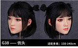 WAXDOLL ヘッド単体 頭のみ フルシリコン製  等身大リアルラブドール
