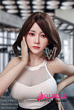 wmdoll 164cm Dカップ シリコンヘッド#85  シリコン頭+tpe体 リアルラブドール 眉毛など植毛タイプ