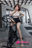 wmdoll 164cm Dカップ シリコンヘッド#85  シリコン頭+tpe体 リアルラブドール 眉毛など植毛タイプ