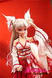 Mini Doll ミニドール 最新作：狐さん  58CM bjd 高級TPE製 セックス可能 軽量化 3kg 収納が便利 使いやすい 普段は鑑賞用 小さいラブドール 女性素体 フィギュア cosplay
