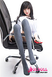 OLDOLL ゆいちゃん 158cm Ｂカップ シリコンヘッド＋TPEボディ リアルメイク塗装加工あり 眉毛と睫毛植毛加工あり 等身大ラブドール