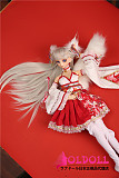 Mini Doll ミニドール 最新作：狐さん  58CM bjd 高級TPE製 セックス可能 軽量化 3kg 収納が便利 使いやすい 普段は鑑賞用 小さいラブドール 女性素体 フィギュア cosplay