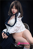FUDOLL #7ヘッド 148cm Dカップ シリコンヘッド＋TPEボディ 眉毛と睫毛植毛加工あり 等身大リアルラブドール