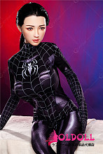 XYDOLL 158cm Fカップ #Eヘッド  シリコンヘッド＋TPEボディ 眉毛と睫毛植毛加工あり 等身大リアルラブドール