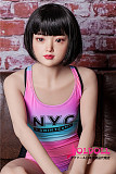XYDOLL 138cm AAカップ #5ヘッド  シリコンヘッド＋TPEボディ 眉毛と睫毛植毛加工あり ロリ系等身大リアルラブドール