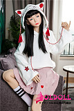 XYDOLL 152cm Aカップ ＃4ヘッド  シリコンヘッド＋TPEボディ 眉毛と睫毛植毛加工あり 等身大リアルラブドール