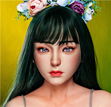 XYDOLL 148cm Dカップ #2ヘッド  シリコンヘッド＋TPEボディ 眉毛と睫毛植毛加工あり 等身大リアルラブドール