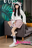 XYDOLL 152cm Aカップ ＃4ヘッド  シリコンヘッド＋TPEボディ 眉毛と睫毛植毛加工あり 等身大リアルラブドール