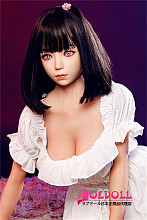XYDOLL 148cm Dカップ ＃4ヘッド  シリコンヘッド＋TPEボディ 眉毛と睫毛植毛加工あり 等身大リアルラブドール