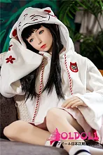 XYDOLL 152cm Aカップ ＃4ヘッド  シリコンヘッド＋TPEボディ 眉毛と睫毛植毛加工あり 等身大リアルラブドール