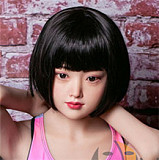 XYDOLL 148cm Dカップ #2ヘッド  シリコンヘッド＋TPEボディ 眉毛と睫毛植毛加工あり 等身大リアルラブドール