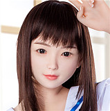 XYDOLL 138cm AAカップ #4ヘッド  シリコンヘッド＋TPEボディ 眉毛と睫毛植毛加工あり ロリ系等身大リアルラブドール