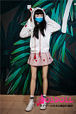 XYDOLL 152cm Aカップ ＃4ヘッド  シリコンヘッド＋TPEボディ 眉毛と睫毛植毛加工あり 等身大リアルラブドール