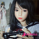 XYDOLL 138cm AAカップ #4ヘッド  シリコンヘッド＋TPEボディ 眉毛と睫毛植毛加工あり ロリ系等身大リアルラブドール