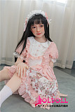 AXBDOLL 142cm バスト平ら  #TD01Rヘッド 掲載画像がリアルメイク塗装加工あり ロリ系TPEラブドール