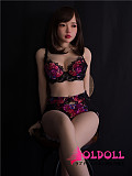 FUDOLL #5ヘッド 158cm Cカップ シリコンヘッド＋TPEボディ 眉毛と睫毛植毛加工あり 等身大リアルラブドール