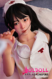 My Loli Waifu 145cm Aカップ 美亚Miaちゃん掲載画像が 職人メイク付き 一体式舌つき tpe製ヘッド+TPE製ボディー 等身大リアルラブドール