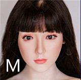 XYDOLL 158cm Cカップ ＃Eヘッド  シリコンヘッド＋TPEボディ 眉毛と睫毛植毛加工あり 等身大リアルラブドール