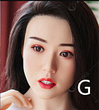 XYDOLL 158cm Cカップ ＃Eヘッド  シリコンヘッド＋TPEボディ 眉毛と睫毛植毛加工あり 等身大リアルラブドール