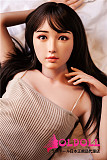 XYDOLL 158cm Cカップ ＃Eヘッド  シリコンヘッド＋TPEボディ 眉毛と睫毛植毛加工あり 等身大リアルラブドール