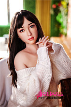 XYDOLL 158cm Cカップ ＃Eヘッド  シリコンヘッド＋TPEボディ 眉毛と睫毛植毛加工あり 等身大リアルラブドール