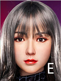 XYDOLL 158cm Cカップ ＃Eヘッド  シリコンヘッド＋TPEボディ 眉毛と睫毛植毛加工あり 等身大リアルラブドール
