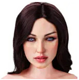 XYDOLL 158cm Cカップ ＃0ヘッド  シリコンヘッド＋TPEボディ 眉毛と睫毛植毛加工あり 等身大リアルラブドール