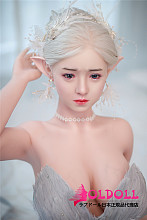 JYDOLL 157cm Hカップ 静雅ヘッド （jingya）シリコン製ヘッド＋TPE製ボディ スターメイクラブドール  睫毛と眉毛植毛あり