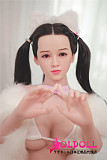JYDOLL 148cm Eカップ 小咪ヘッド （xiaomi）シリコン製ヘッド＋TPE製ボディ スターメイクラブドール  睫毛と眉毛植毛あり
