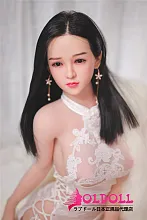 JYDOLL 148cm Eカップ 小咪ヘッド （xiaomi）シリコン製ヘッド＋TPE製ボディ スターメイクラブドール  睫毛と眉毛植毛あり