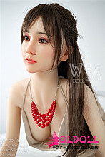 wmdoll シリコン頭#85ヘッド +tpe体 165cm Eカップ リアルラブドール 眉毛と睫毛が植毛タイプ