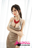 wmdoll シリコン頭#85ヘッド +tpe体 165cm Eカップ リアルラブドール 眉毛と睫毛が植毛タイプ