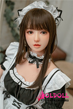 GD Sino doll ＃G6洛悠悠（luoyouyou）156cm Cカップ フルシリコンラブドール 掲載画像はBRメイク