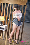 Irontechdoll 152cm Aカップ  S10ヘッド シリコン製リアルラブドール 塗装加工あり 眉毛と睫毛植毛加工あり  リアルドール 等身大 ダッチワイフ