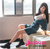 XYDOLL 158cm Cカップ ＃Pヘッド  シリコンヘッド＋TPEボディ 眉毛と睫毛植毛加工あり 等身大リアルラブドール