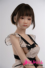 AXBDOLL 130CMバスト小 ＃A15ヘッド 掲載画像がリアルメイク付き ロリ系TPEラブドール