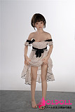 AXBDOLL 130CMバスト小 ＃A15ヘッド 掲載画像がリアルメイク付き ロリ系TPEラブドール