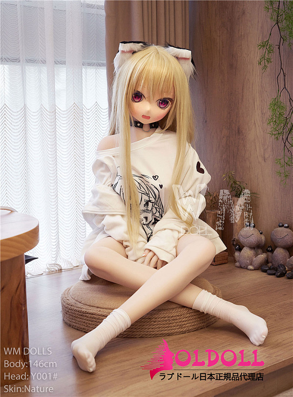 wmdoll 146cm Cカップ#Y001ヘッド アニメドール ソフトビニール製ヘッド+TPE製ボディ 等身大リアルラブドール