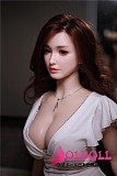 JYDOLL フルシリコン製ラブドール 163cm  #艾丽（aili）ちゃん スターメイク 睫毛と眉毛植毛あり