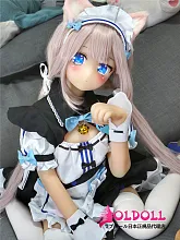 凹凸咪 aotume（アニメドール）135cm AAカップ(Slim)  #59 ヘッド TPE製 等身大 リアルラブドール