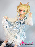 【フルシリコン製】 凹凸咪 aotume（アニメドール）135cm AAカップ(Slim)  #57 等身大 リアルラブドール