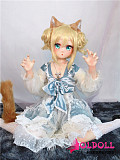 【フルシリコン製】 凹凸咪 aotume（アニメドール）135cm AAカップ(Slim)  #57 等身大 リアルラブドール