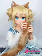 【フルシリコン製】 凹凸咪 aotume（アニメドール）135cm AAカップ(Slim)  #57 等身大 リアルラブドール