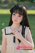 AXBDOLL 142cm バスト平ら  #TD01Rヘッド 掲載画像がリアルメイク塗装加工あり ロリ系TPEラブドール