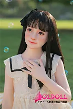 AXBDOLL 142cm バスト平ら  #TD01Rヘッド 掲載画像がリアルメイク塗装加工あり ロリ系TPEラブドール