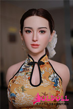 JYDOLL フルシリコン製ラブドール 163cm  #小美（xiaomei）ちゃん スターメイク 睫毛と眉毛植毛あり
